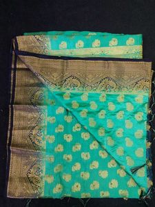 Silk Green Saree