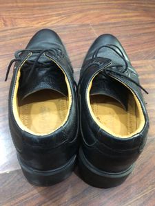Red Chief Black Formal Leather Shoes UK9.5