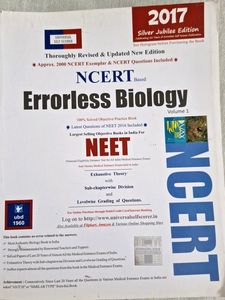 Combo Errorless Biology Class 11 And 12 NEET