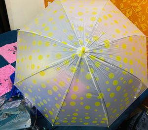 Yellow Polka Dot Umbrella New With Tag
