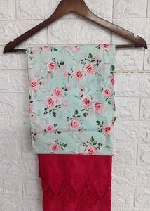 cotton unstitched suits
