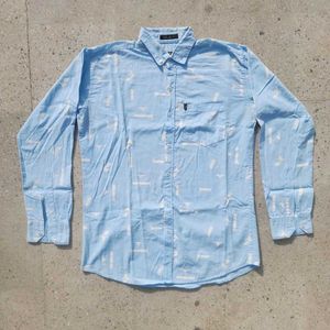 Zara shirt sky blue