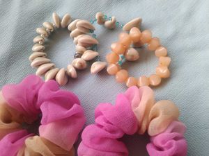 Hair Tie &amp; Bracelet Bundle!  Combo Offer