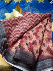 New Saree With Blouse