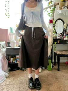 Y2K Flared Skirt