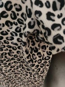 Trendy Leopard Print Fitted Top for Summers