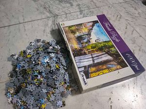 1000 Piece Frank Jigsaw Puzzle Cobbled Street