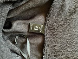 Shein V Waist Black Skirt