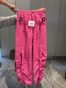 Pink Cargo Pants