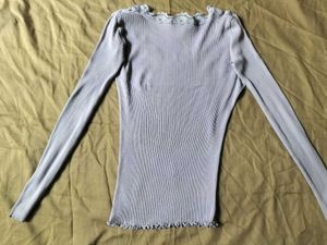 Lavender Ribbed Top