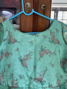 Floral Green Dress