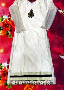 Beautiful Jarkan Work Kurta Palazzo Set❤️