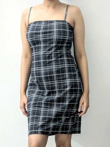 Checkered Bodycon Dress