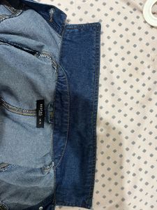 DENIM OVERCOAT WOMEN REDTAG