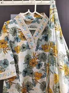 Floral Print Salwar Suit
