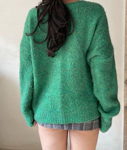 Green Knit Sweater