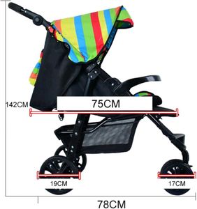 Colorful Baby Strollers