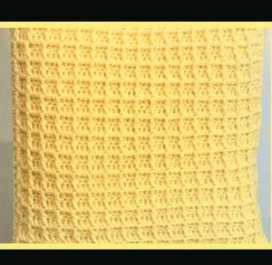 Crochet Pillow Cover