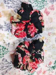 Colorful Scrunchie Set pack of 16