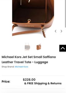 Michael Kors Saffiano Tote Authentic