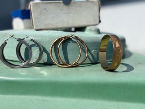 Earrings With Bangle