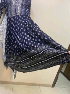 Anarkali Kurti With Dupatta