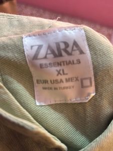 Zara light Green Shirt