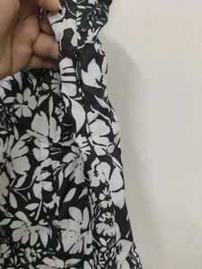 Floral Print Corset Top