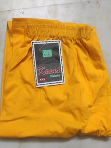 Yellow Cotton legging