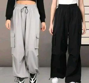 Wide Leg Cargo Pants