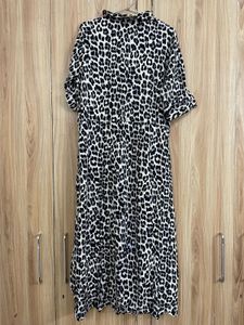 Leopard Print Midi Dress