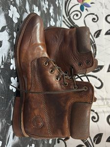 Leather Ankle Length Boots for Men | Soft Cushion