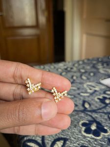 Elegant Silver Tone Dangle Earrings