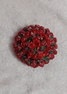House Artificial Flower Bun Juda Maker Flower Gajra Hair Accessories For Women &amp; Girls Pack-01