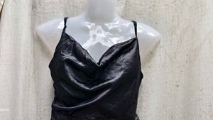 Sleek Black Bodycon Dress