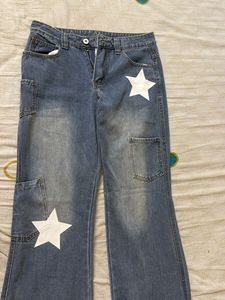 Star Patch Jeans