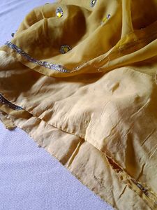 Yellow Saree