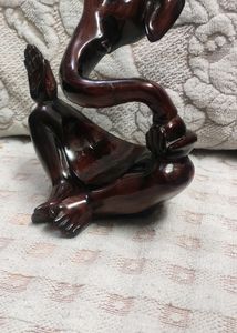 Brown Hawa Ganesh Resin Idols