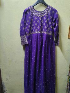 Violet Ethnic Gown