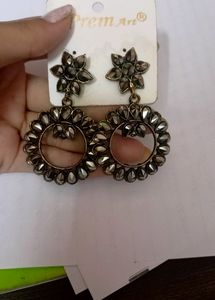 Oxidised Earing