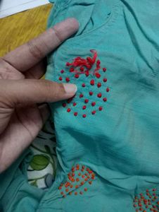 Cute Thread Work Dress