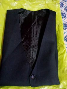 Classic Black Waistcoat