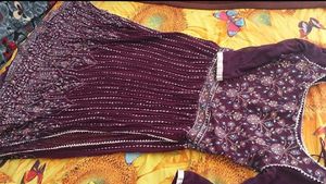 Elegant Purple nayra set