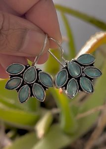 Stone Hook Earring