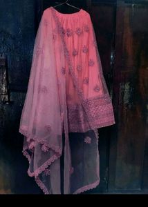 Beautiful Grand Onion Pink Wedding Lehenga Choli