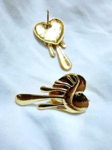 Melting Heart Earring