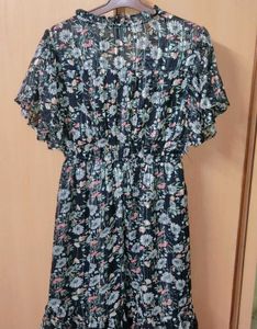 Floral Print Midi Dress