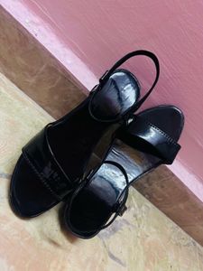 Black Patent Sandals