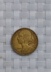 1962 French 10 Centimes Coin