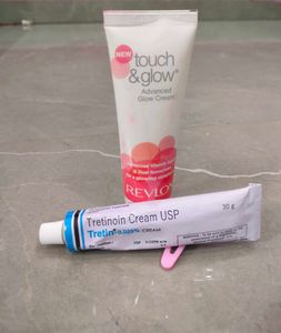 Touch &amp;Glow and Tretinoin Cream Combo Pack